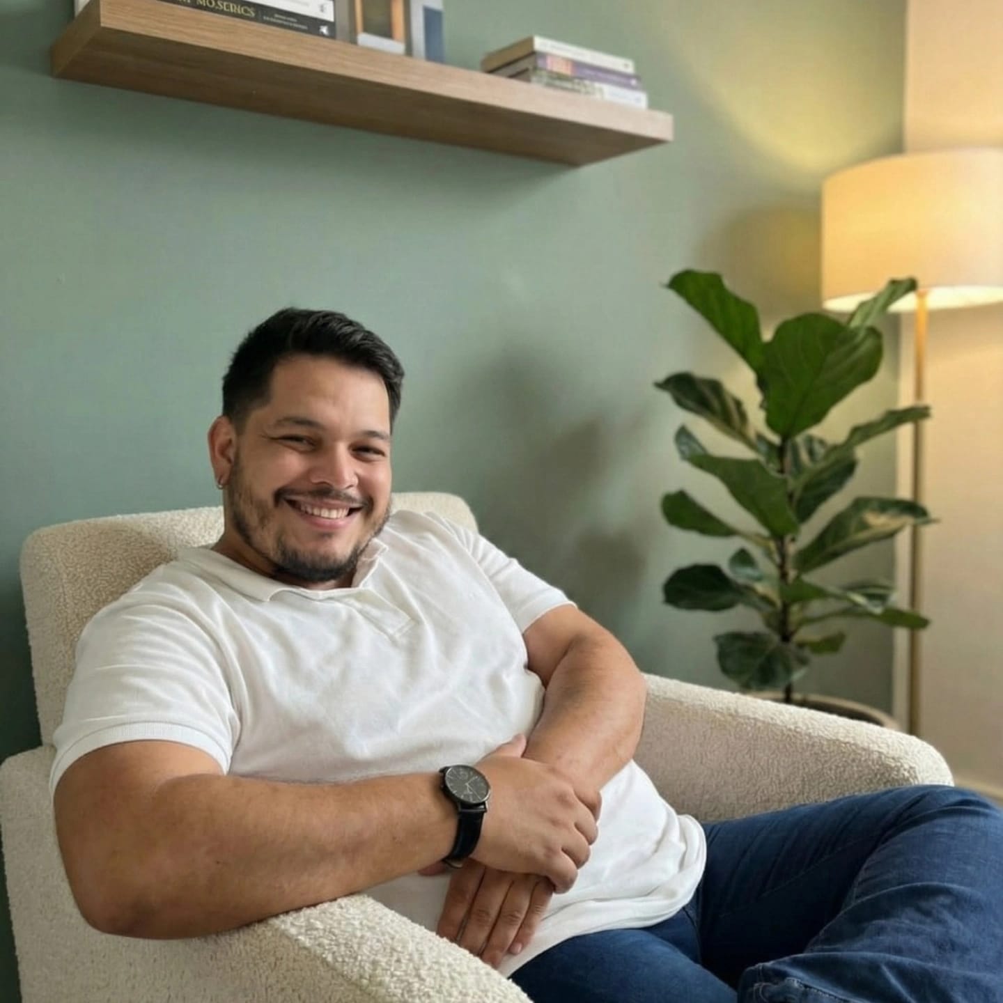 Retrato de André Luiz
